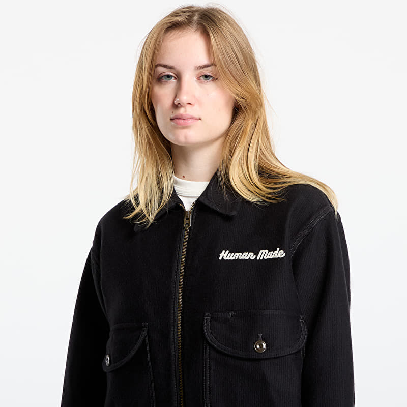 HUMAN MADE Zip-Up Work Jacket UNISEX Black | Footshop