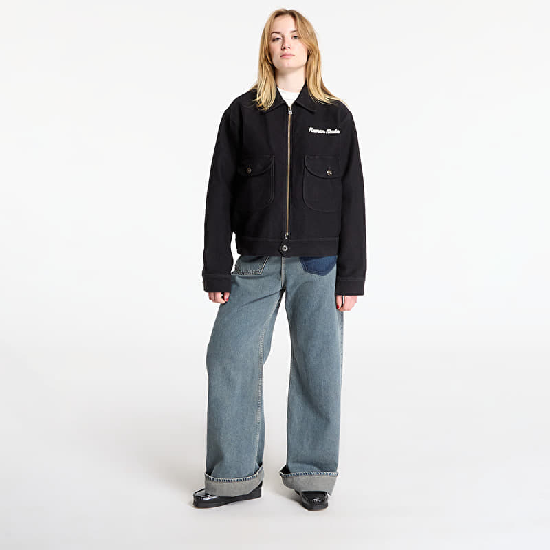 HUMAN MADE Zip-Up Work Jacket UNISEX Black | Footshop