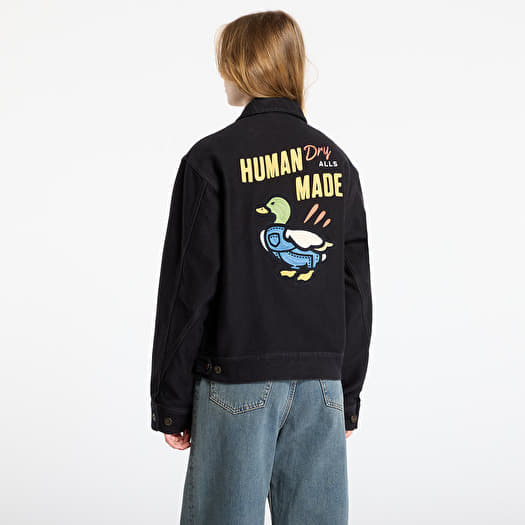 HUMAN MADE Zip-Up Work Jacket UNISEX Black | Footshop