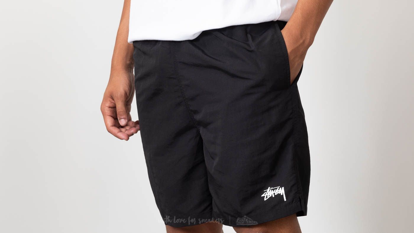 Szorty Stüssy Stock Water Short Black | Footshop