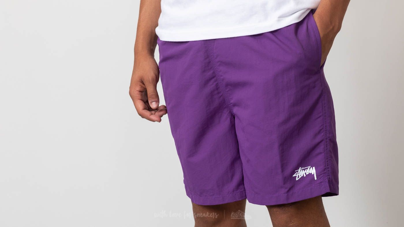 Stussy purple shorts 2025