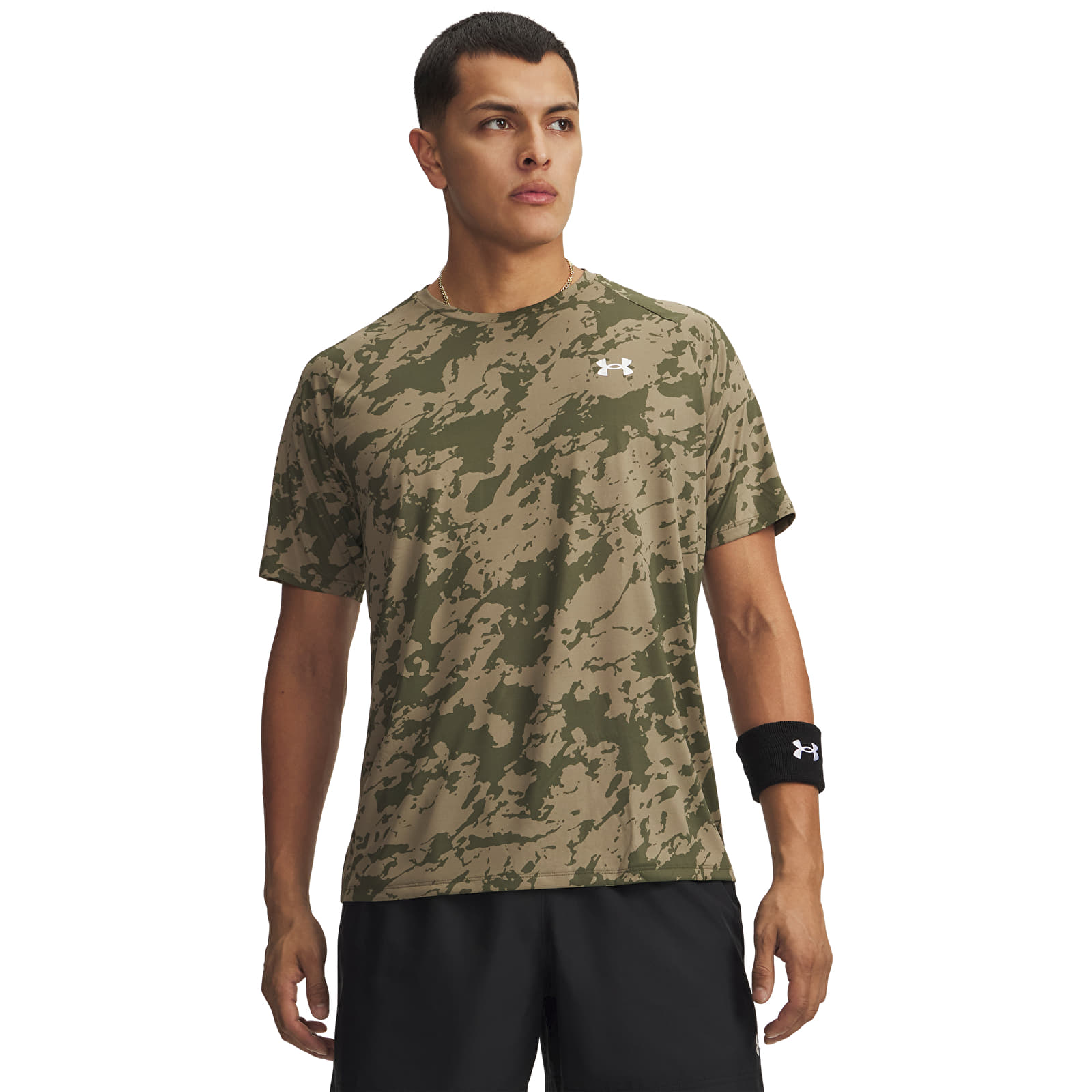 Heren T-shirts Under Armour Tech 2.0 SS T-Shirt Tee Green