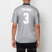T shirts adidas Daewon Jersey Tee Multicolor Chalk Solid Grey