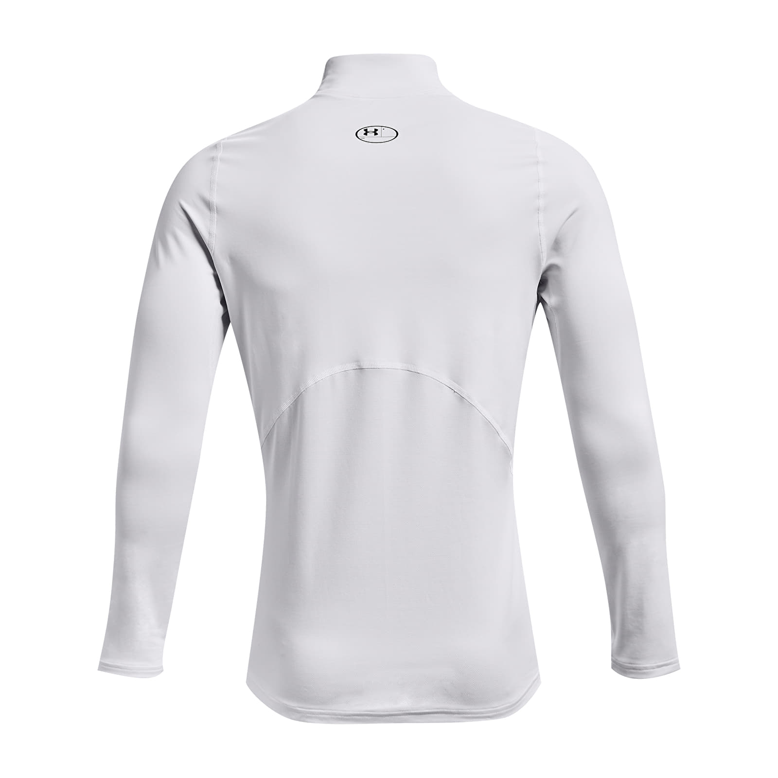 Pánské mikiny Under Armour Cg Armour Fitted Mock White