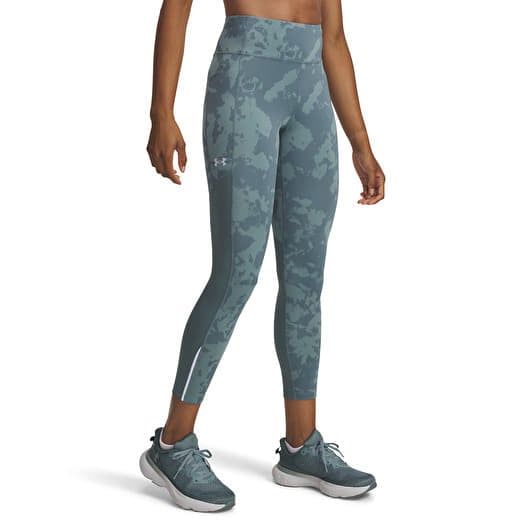 Leggins Under Armour Launch Ankle Print Tights Blue