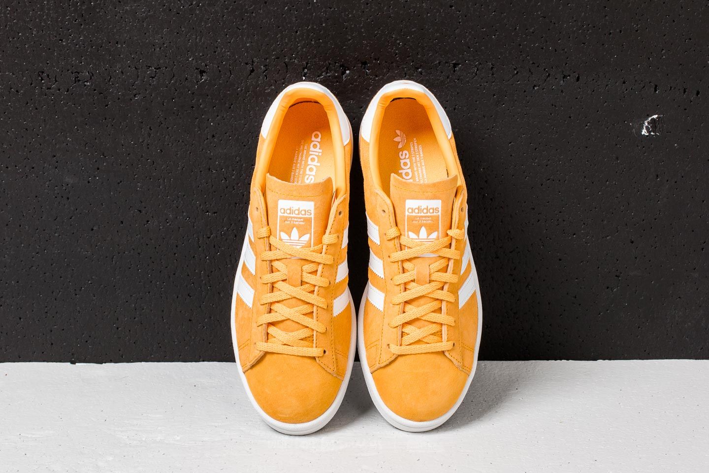 Chaussures et baskets femme adidas Campus W Chalk Orange Ftw White Crystal White Footshop
