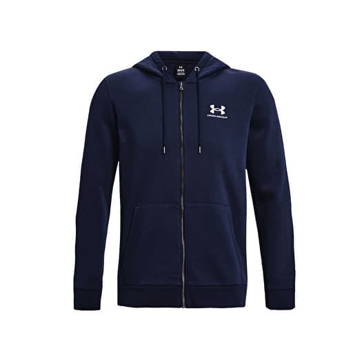 Sweatshirt Under Armour Essential Fleece Fz Hood Navy