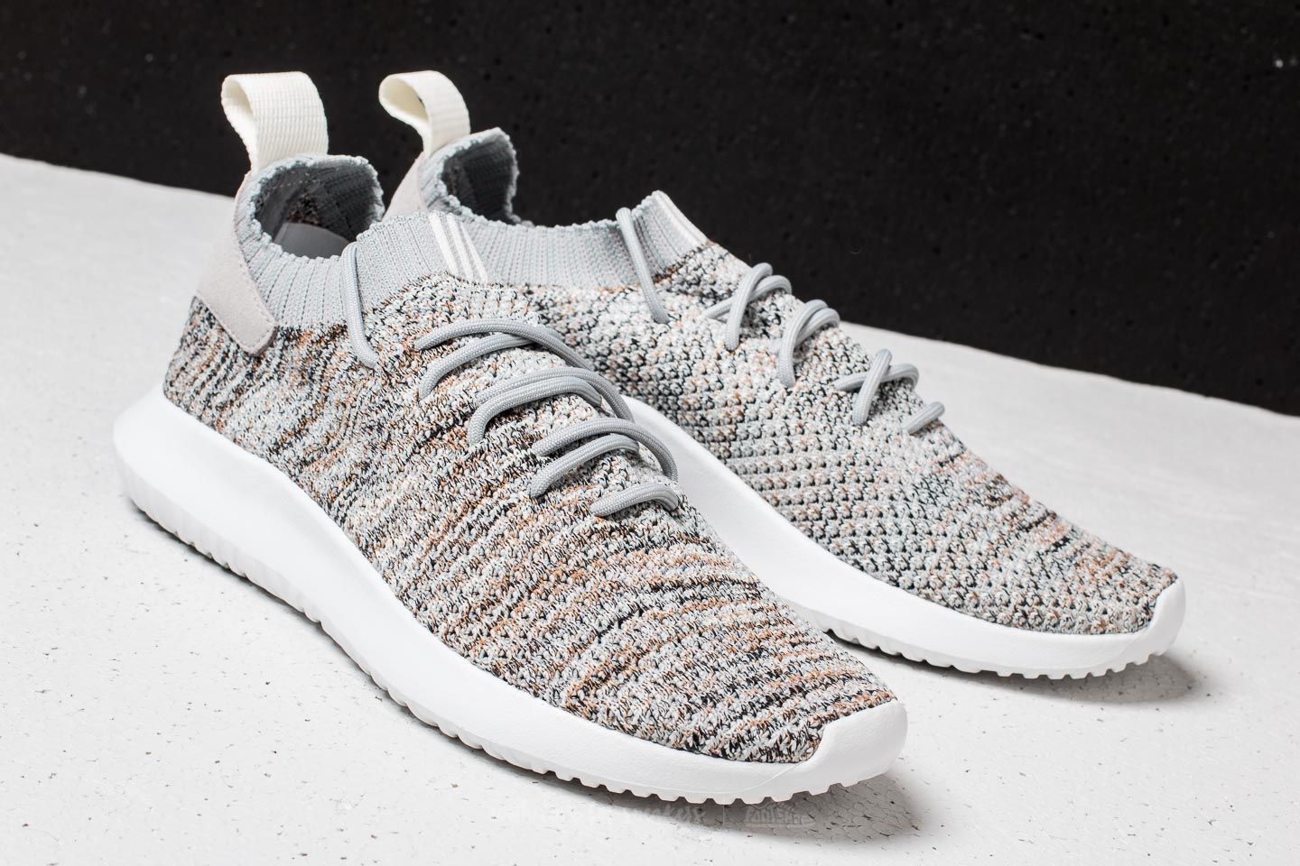 Men s shoes adidas Tubular Shadow Primeknit Cloud White Core Black Raw Desert Footshop