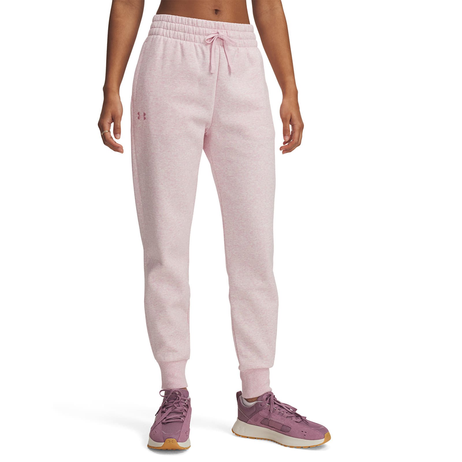 Pantaloni Under Armour Rival Fleece Jogger Pink XS