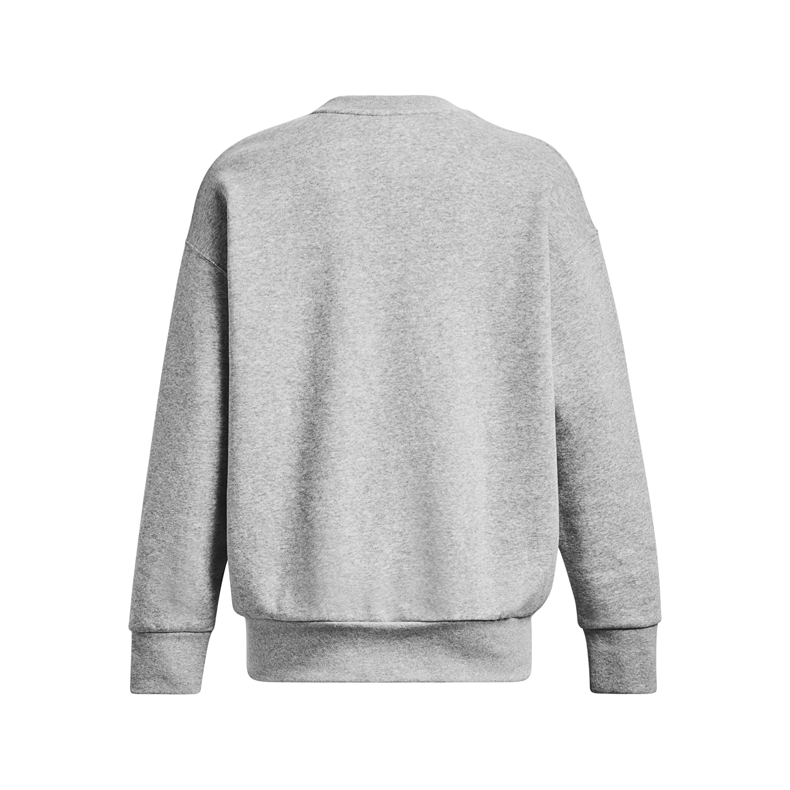Ženski hoodiji Under Armour Essential Flc Os Crew Gray