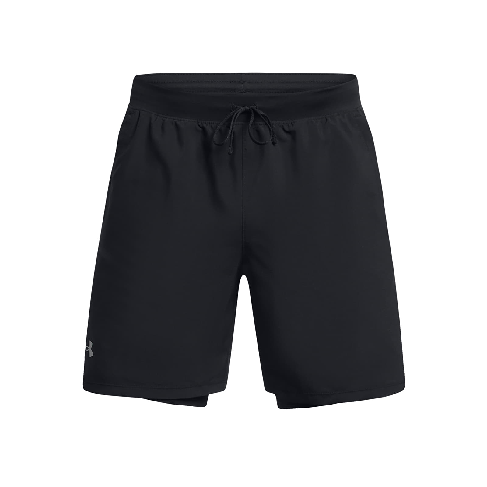 Men's shorts Under Armour Launch 7'' 2In1 Shorts Black