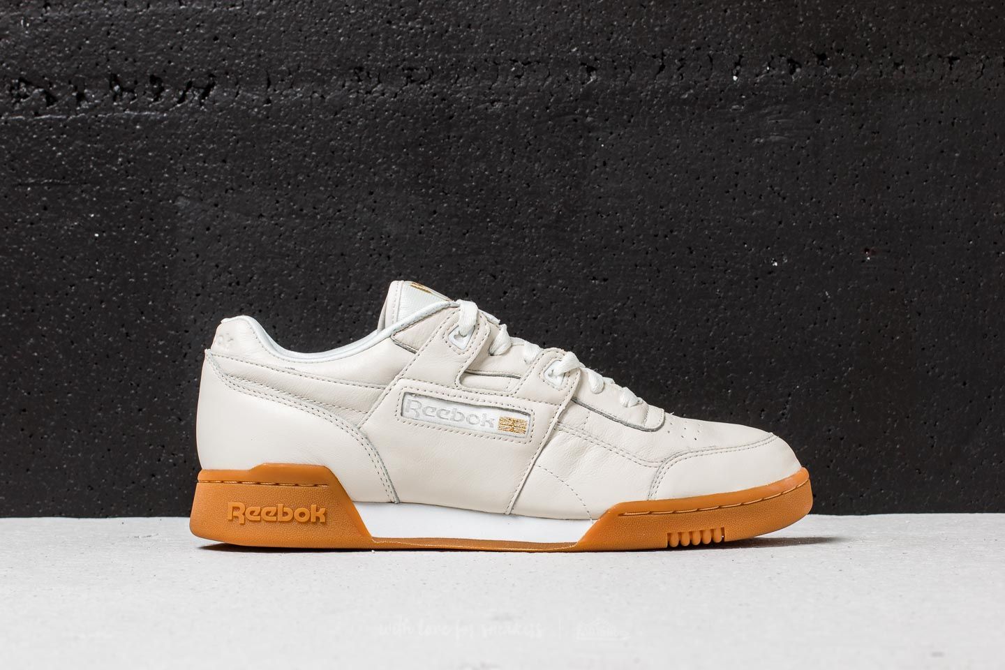 Men's shoes Reebok Workout Plus MU Chalk/ White/ Metallic Gold