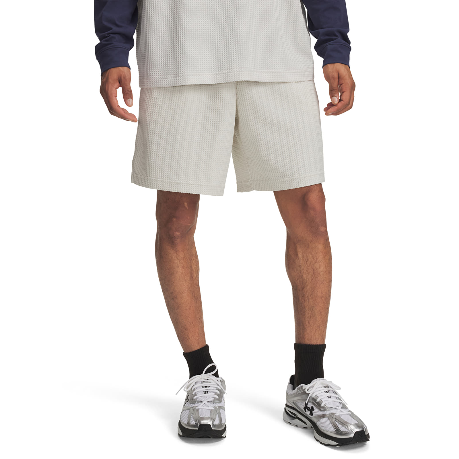 Men's shorts Under Armour Rival Waffle Short White