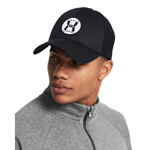Cap Under Armour M Blitzing Trucker Black