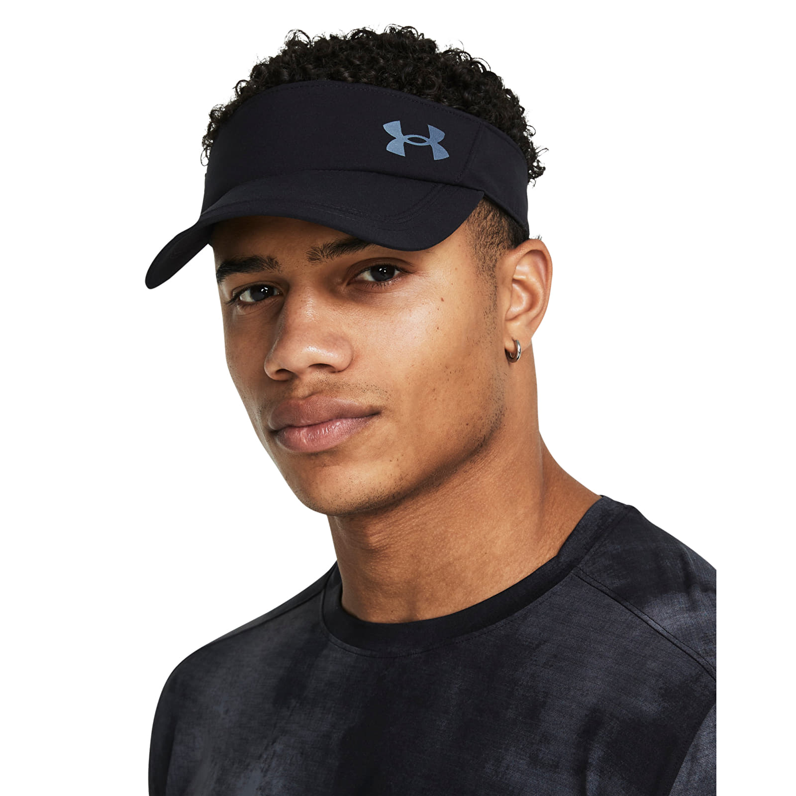 Bonés para homem Under Armour M Iso-Chill Launch Visor Black