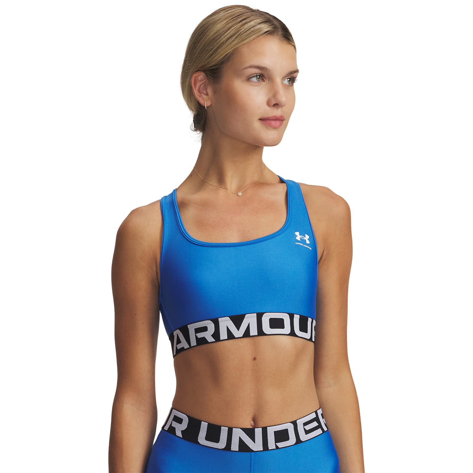 Дамски сутиени Under Armour Hg Mid Branded Blue