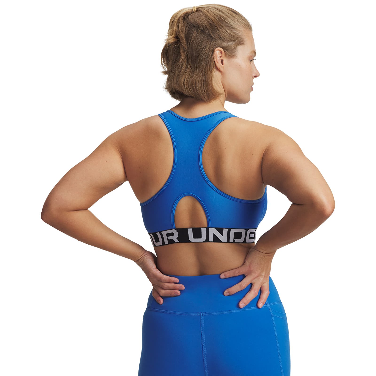 Дамски сутиени Under Armour Hg Mid Branded Blue