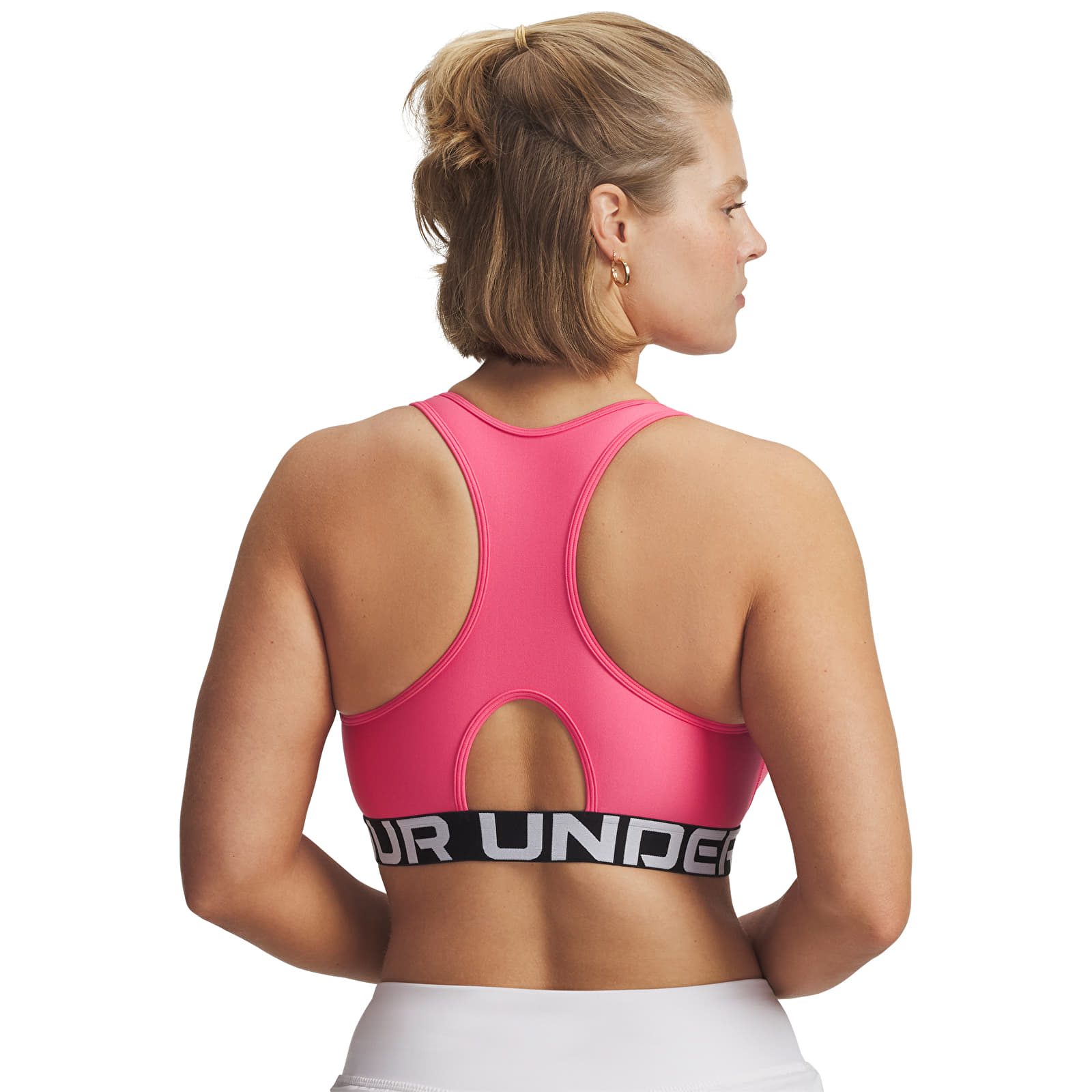 Дамски сутиени Under Armour Hg Mid Branded Pink