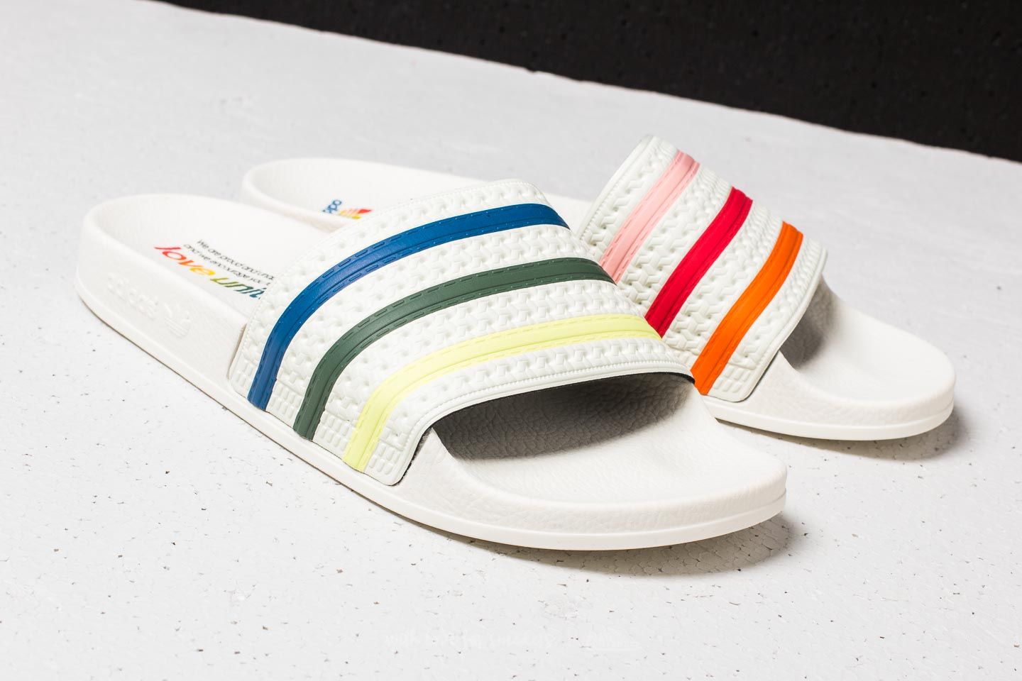 Adidas originals adilette pride slides hotsell