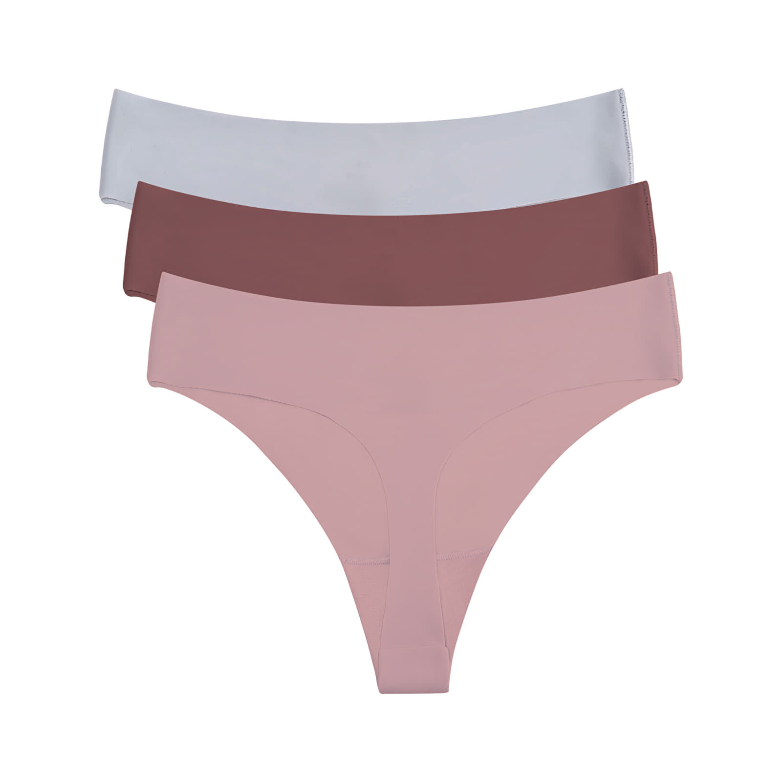 Höschen für Frauen Under Armour Pure Stretch Ns Thong 3-Pack Multicolor