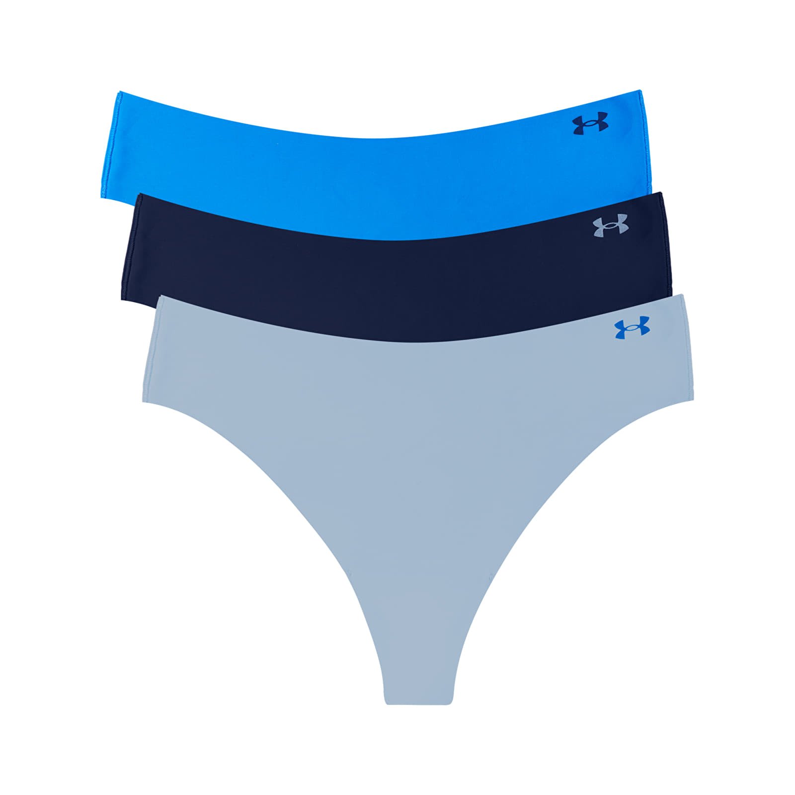 Höschen für Frauen Under Armour Pure Stretch Ns Thong 3-Pack Multicolor