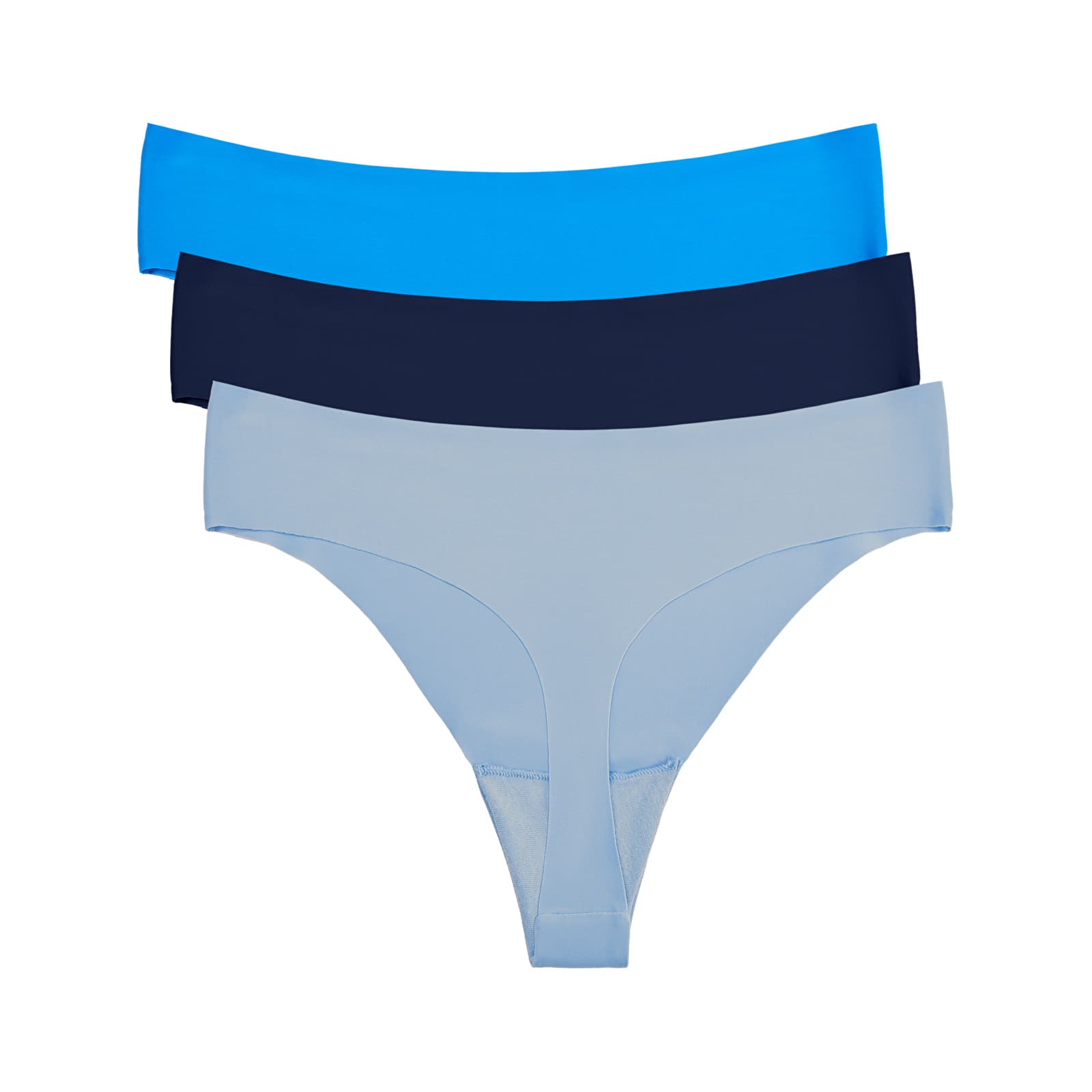 Höschen für Frauen Under Armour Pure Stretch Ns Thong 3-Pack Multicolor