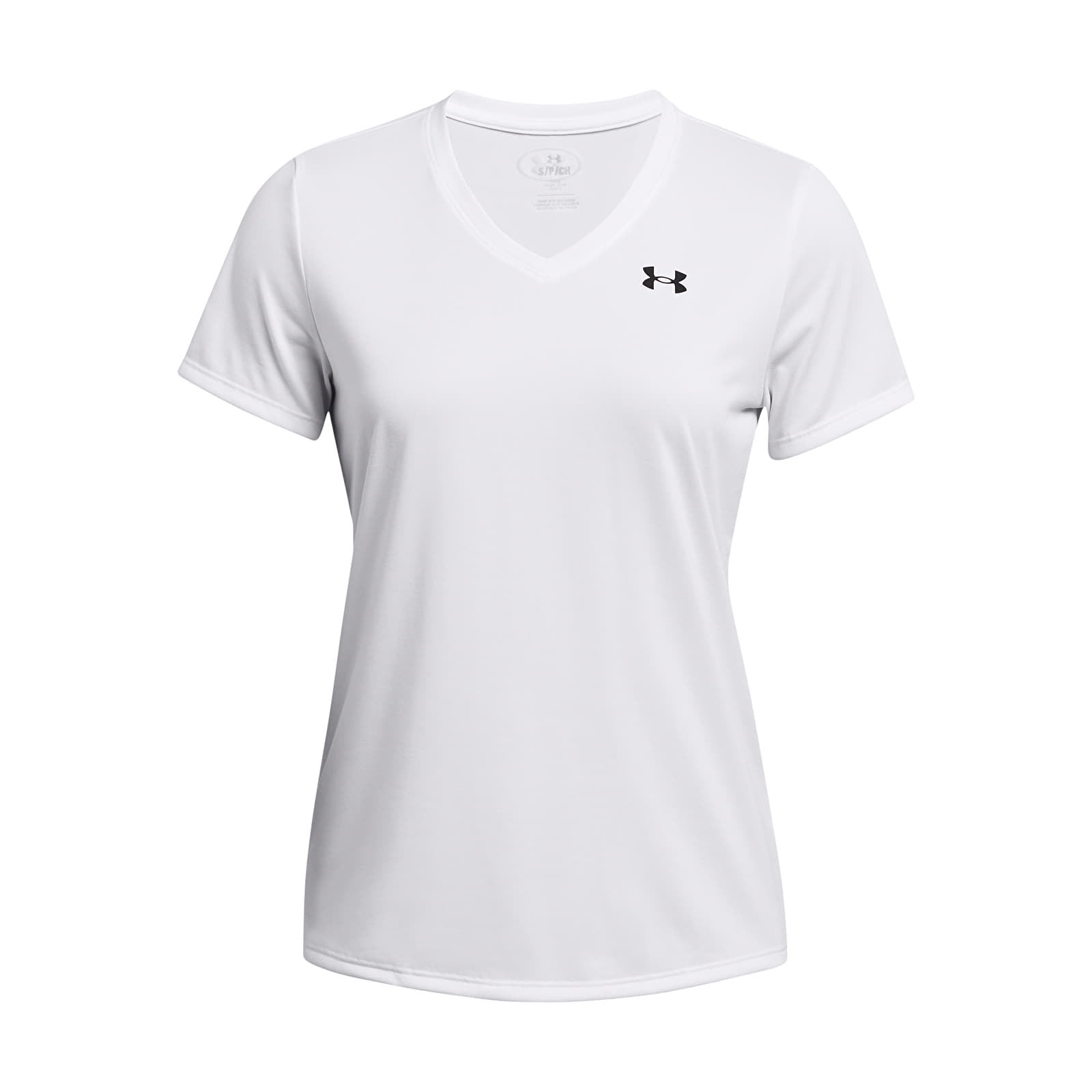 T-skjorter for kvinner Under Armour Tech SS T-Shirtv Solid White