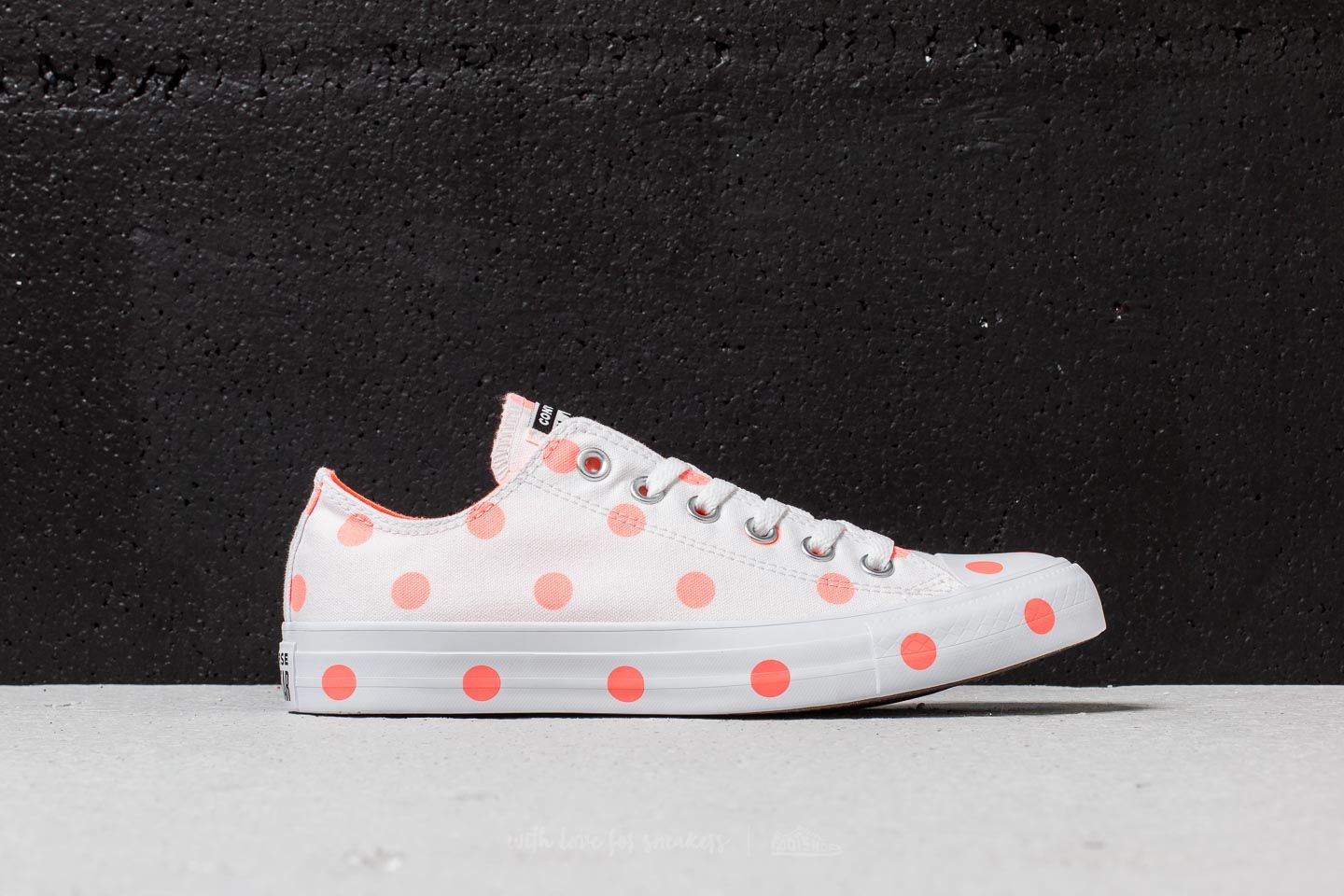 Scarpe donna Converse Chuck Taylor All Star Ox White/ Crimson Pulse/ White