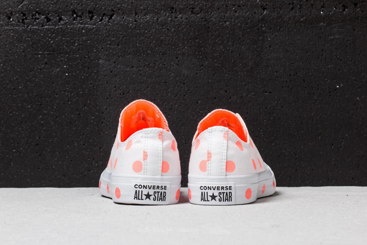 Scarpe donna Converse Chuck Taylor All Star Ox White/ Crimson Pulse/ White