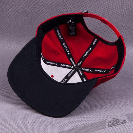 accessoires casquette jordan casquette snapback jumpman blk/red.