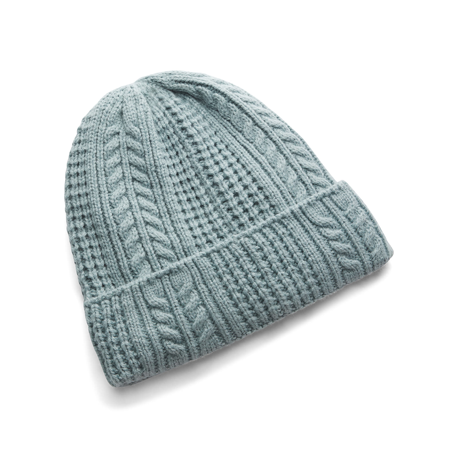 Miesten hatut Under Armour W Halftime Cable Knit Beanie Green