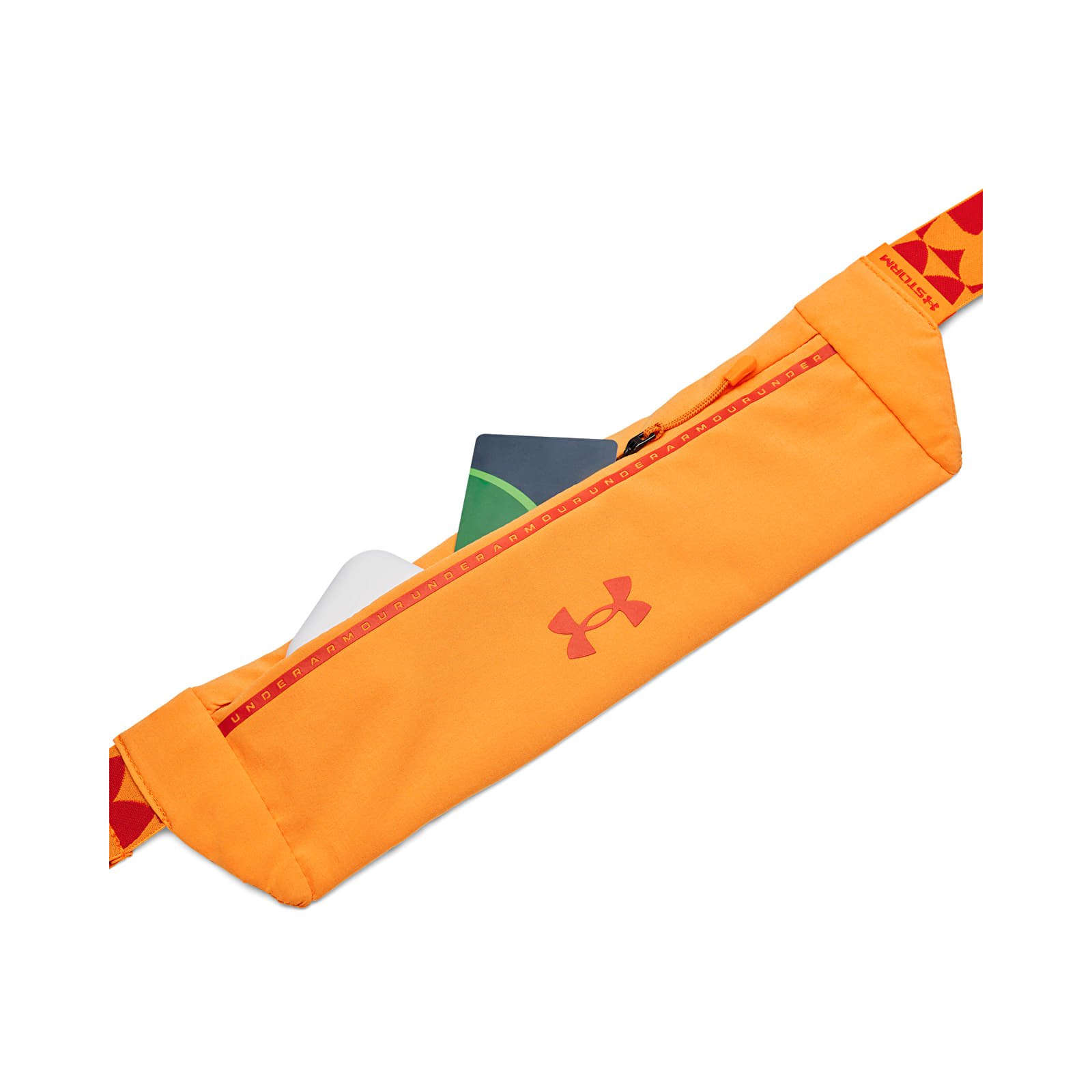 Dámské pásky Under Armour Velociti Run Belt Orange