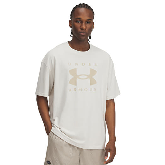 Tričko Under Armour M Hw Os Branded SS T-Shirt White
