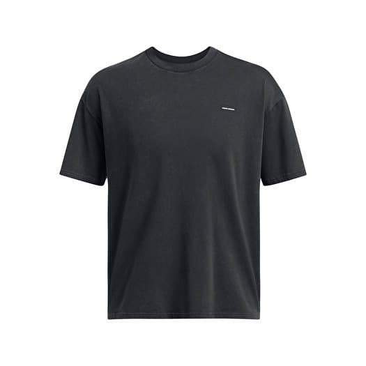Marškinėliai Under Armour M Hw Os Logo Wash SS T-Shirt Black