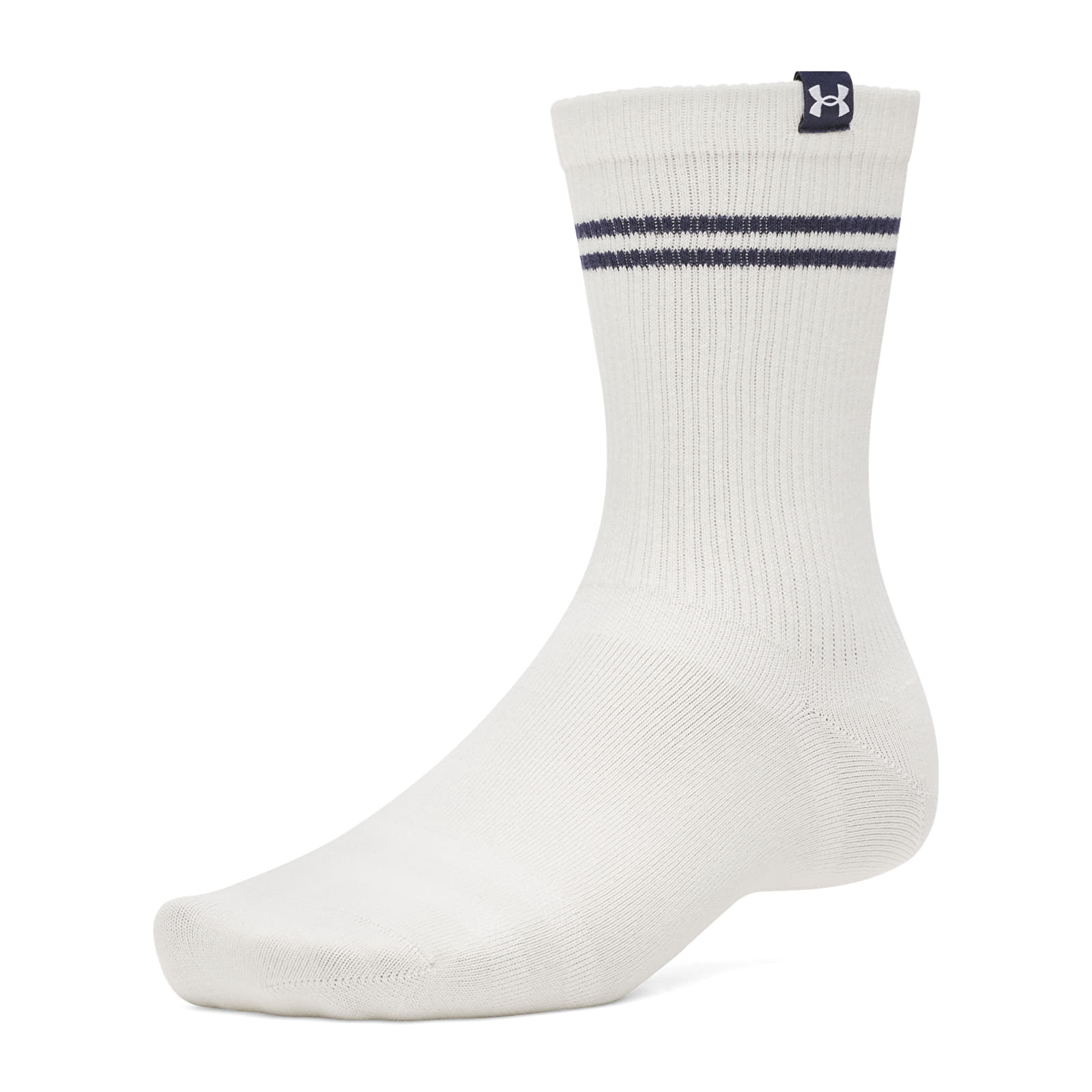 Pánské ponožky Under Armour Sportswear Cotton Nv Crew White