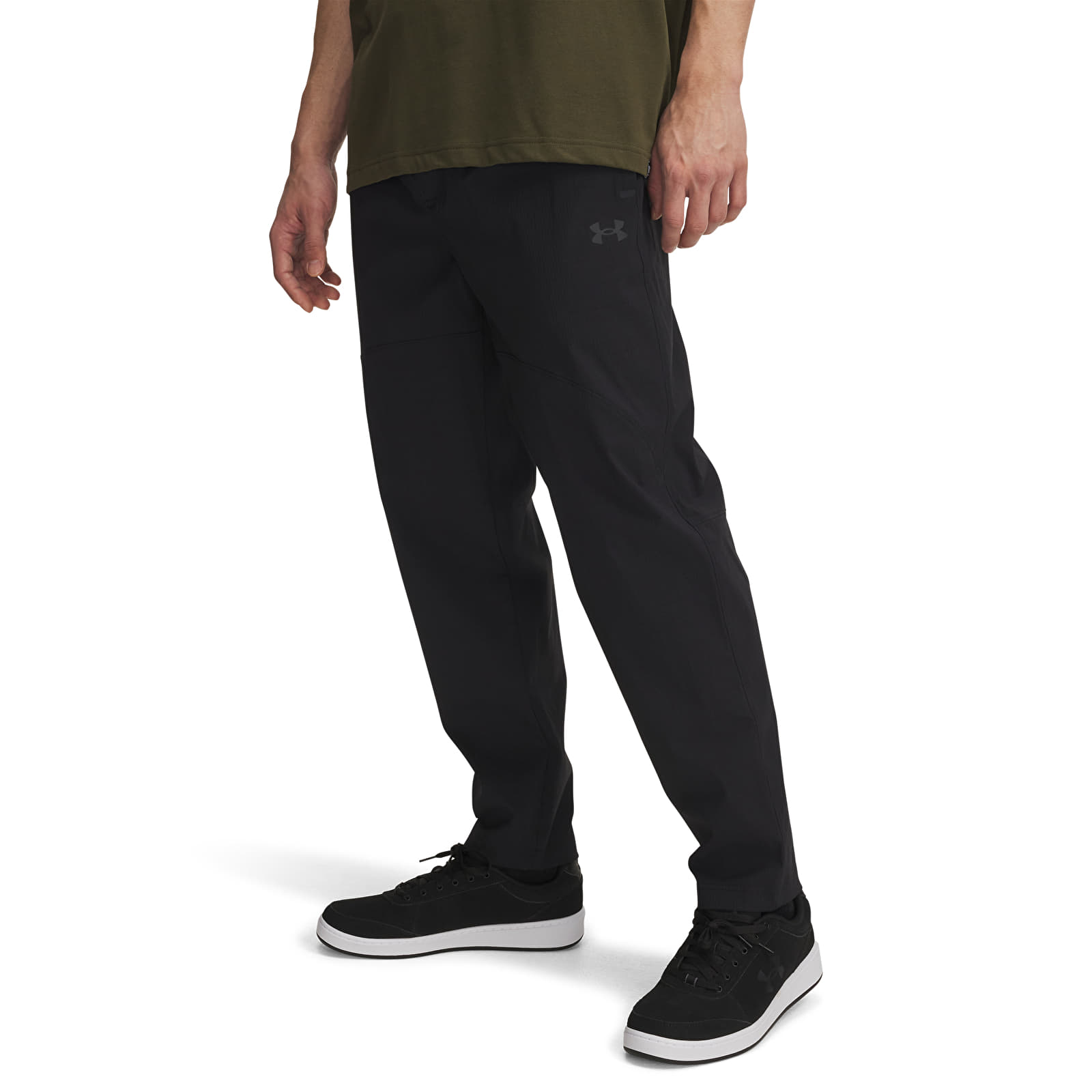 Hosen für Männer Under Armour Unstpble Woven Tx Taper Black