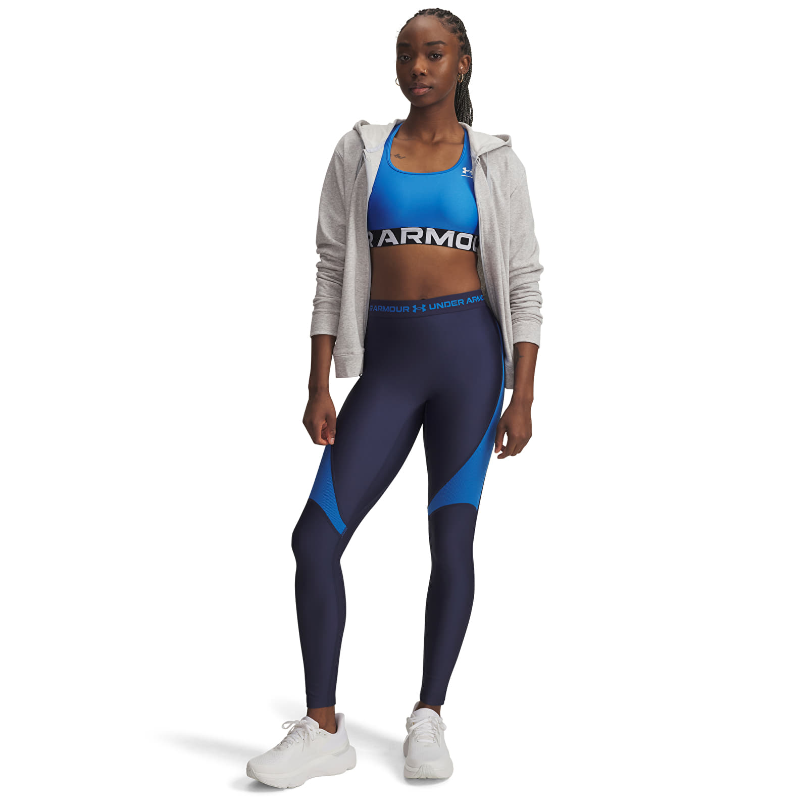 Moteriškos tamprės Under Armour Hg Rib Legging Blue