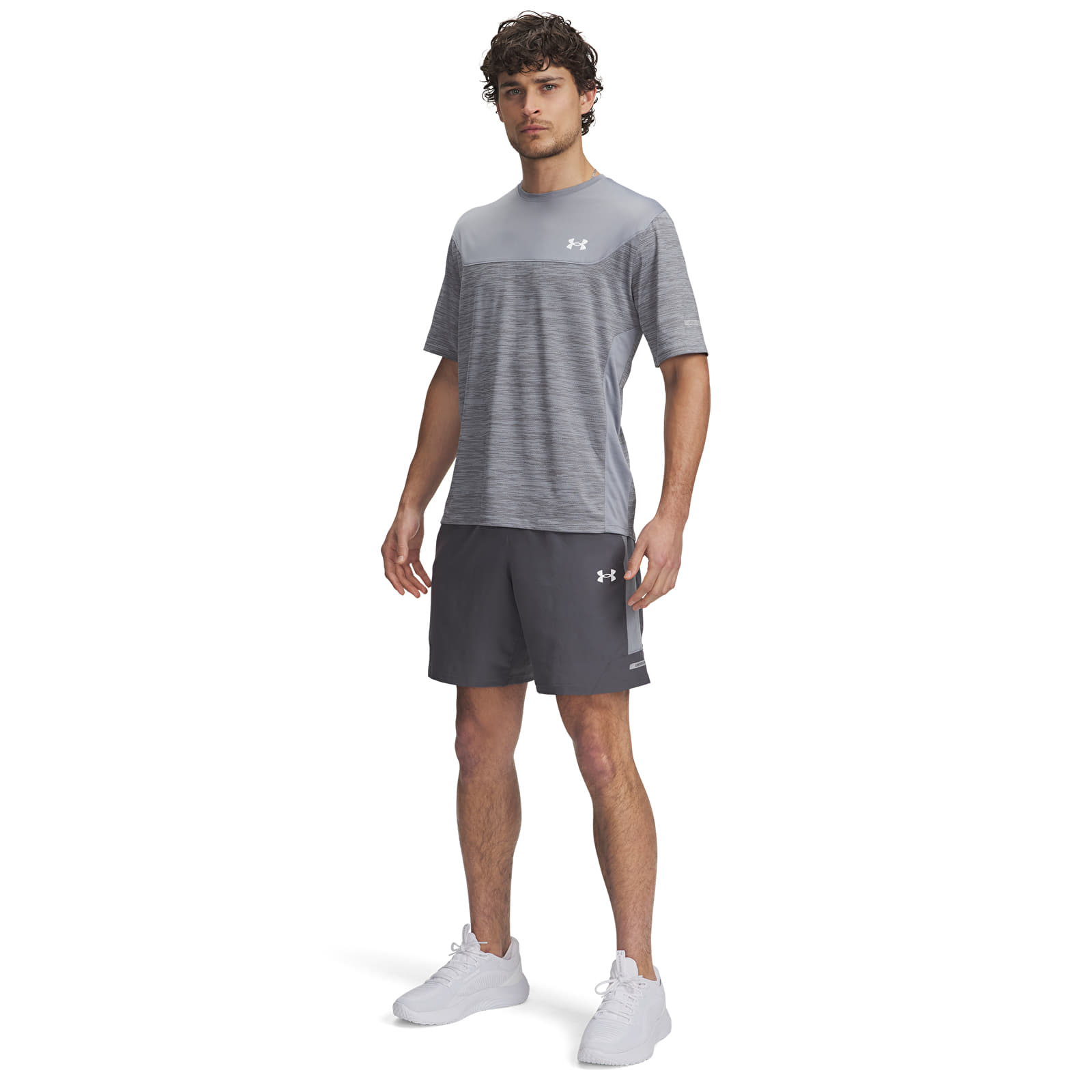 Miesten shortsit Under Armour Tech Utility Shorts Gray