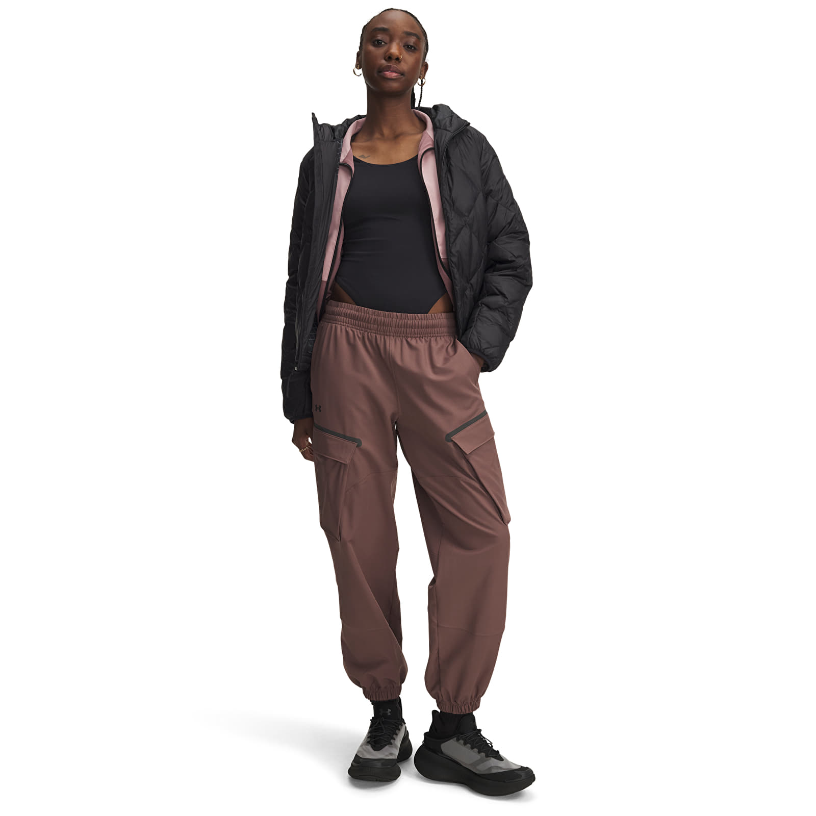 Frauenkörper Under Armour Motion Bodysuit Black