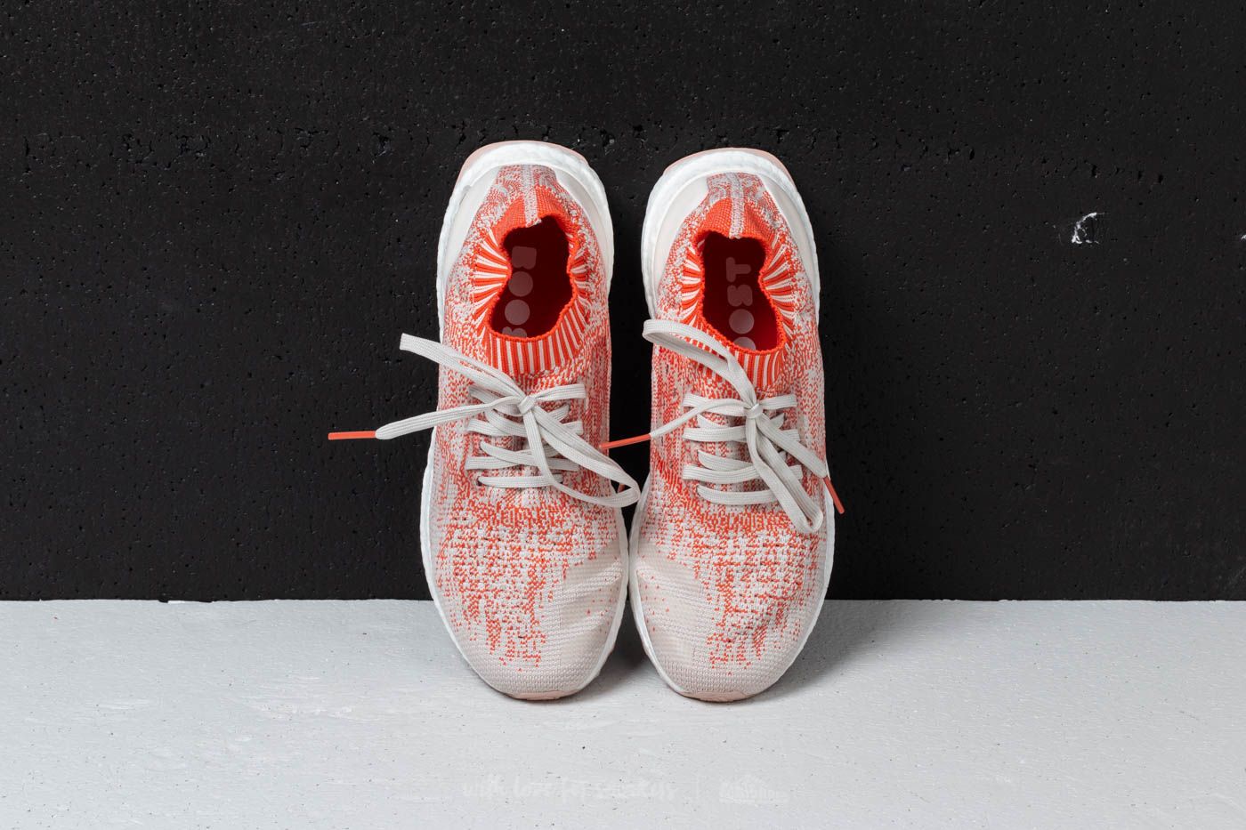Adidas ultra boost uncaged raw amber ash pearl hot sale e amp; brown