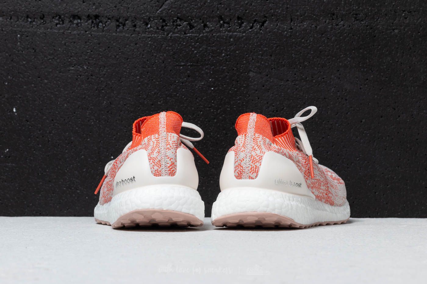 Adidas ultra boost uncaged raw amber ash pearl hot sale e amp; brown