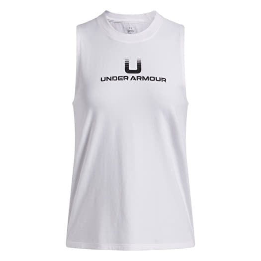 Tank top Under Armour Varsity U Tank White