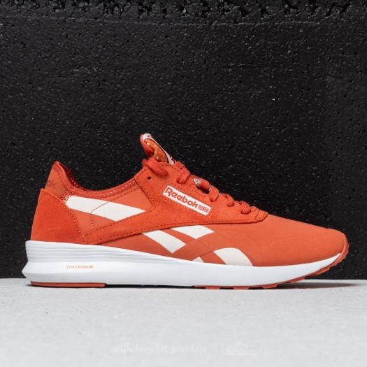 Reebok classic nylon sales womens orange