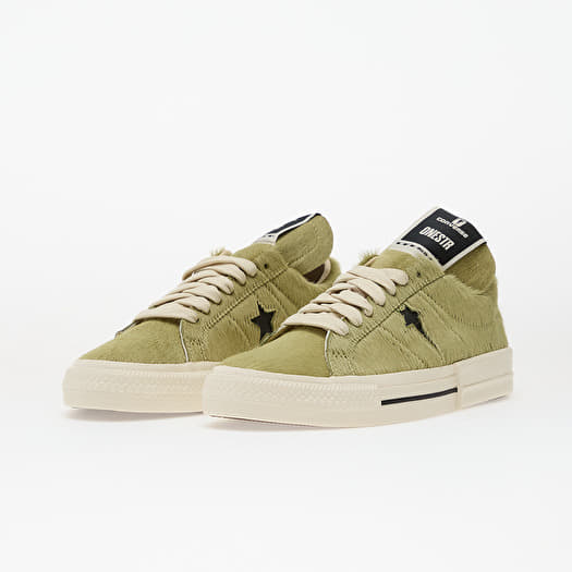 Rick Owens DRKSHDW x Converse Fur Shoes - Onestr Acid/ Black Rick Owens DRKSHDW x Converse Fur Shoes - Onestr Acid/ Black