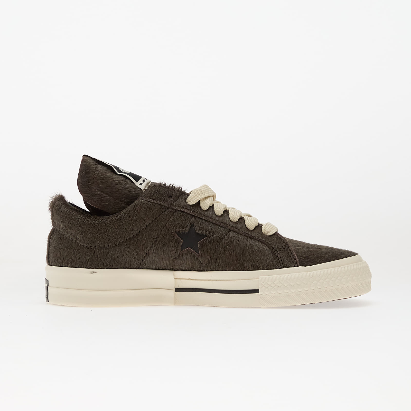 Herren Sneaker und Schuhe Rick Owens DRKSHDW x Converse Fur Shoes - Onestr Dark Dust/ Black
