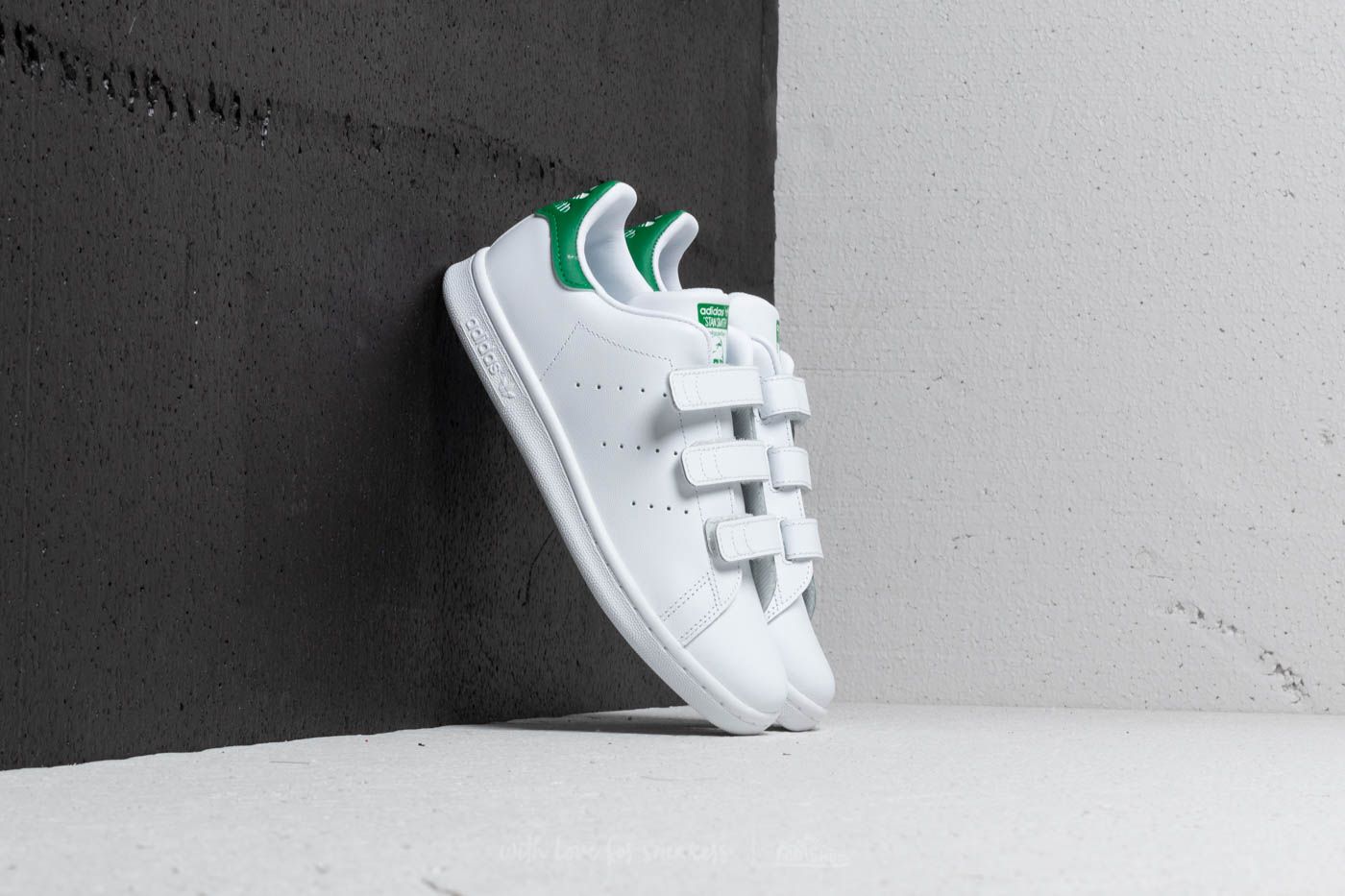 Sneakers og sko til børn adidas Stan Smith CF C Footwear White/ Green