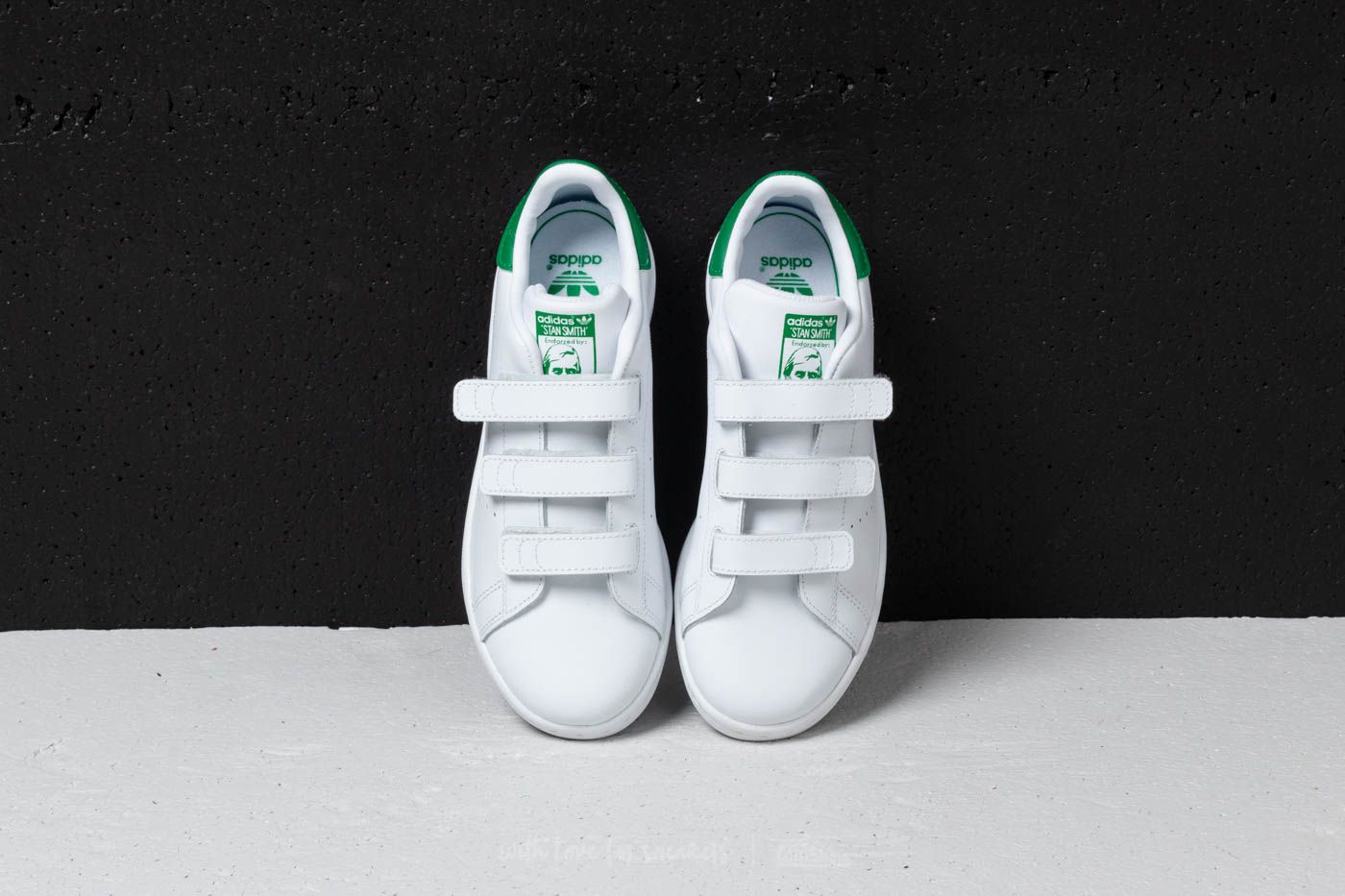 Sneakers og sko til børn adidas Stan Smith CF C Footwear White/ Green