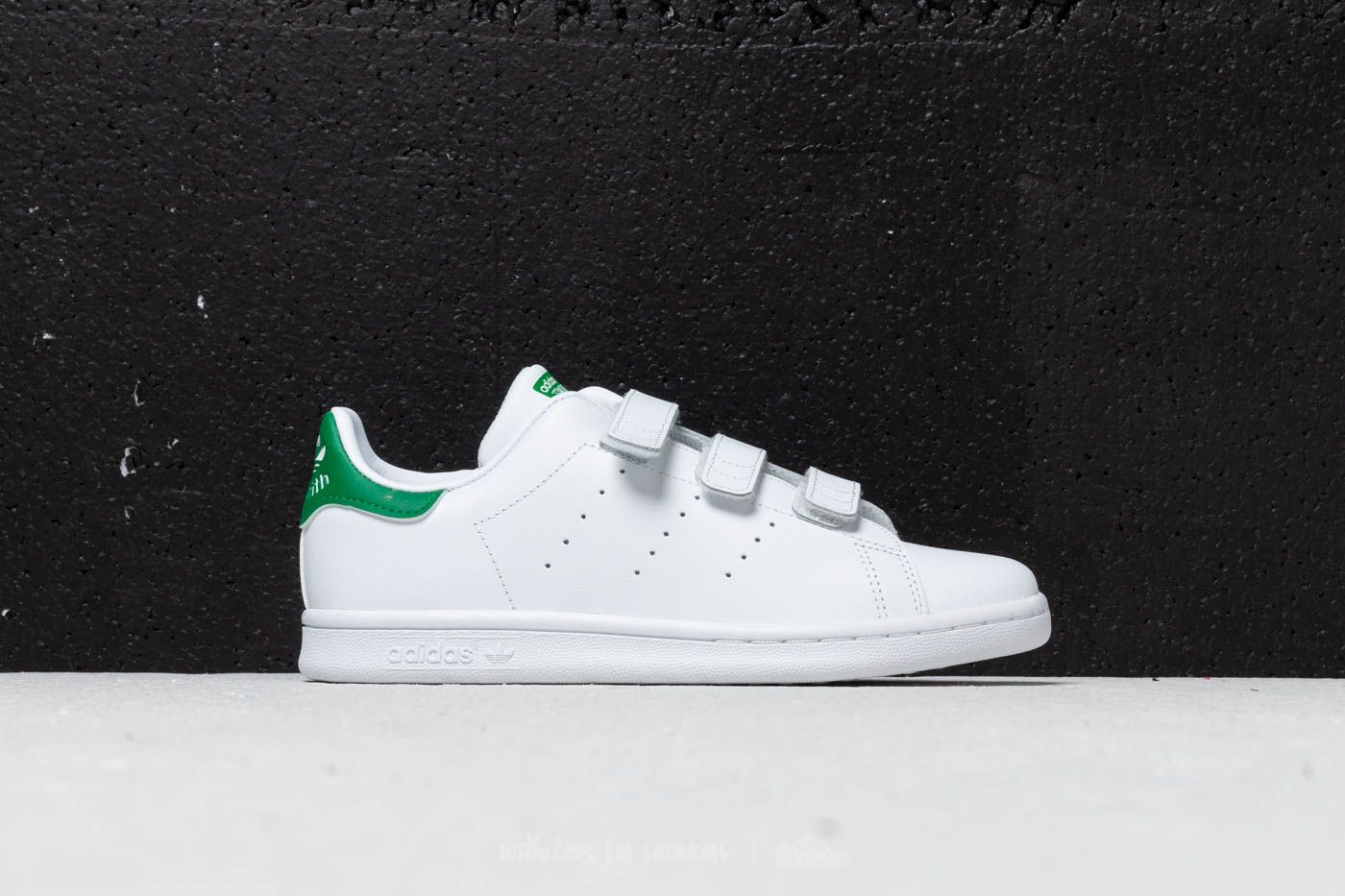 Sneakers og sko til børn adidas Stan Smith CF C Footwear White/ Green
