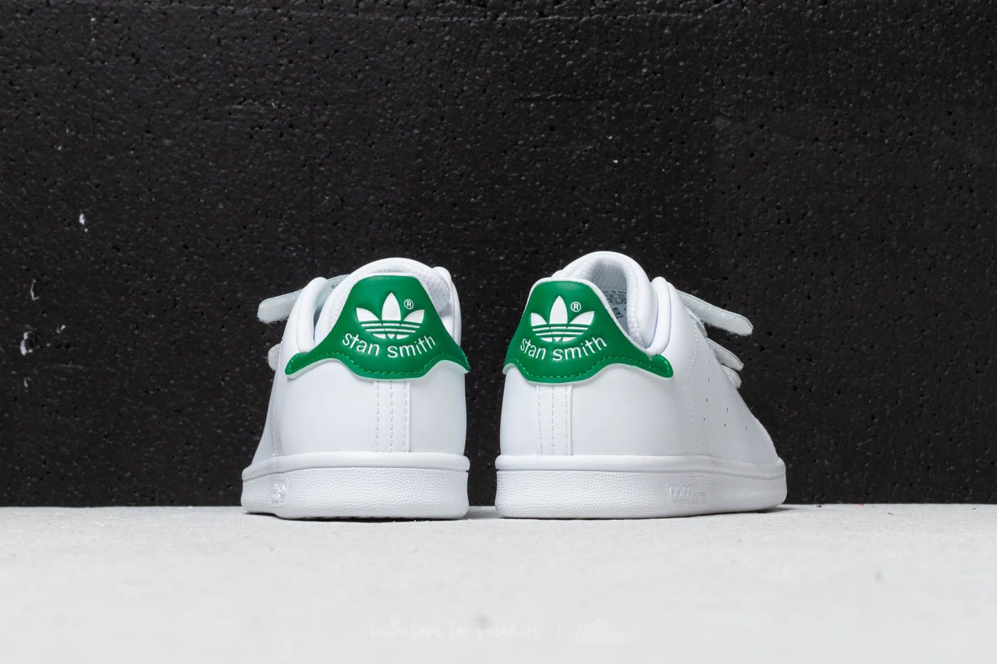 Sneakers og sko til børn adidas Stan Smith CF C Footwear White/ Green