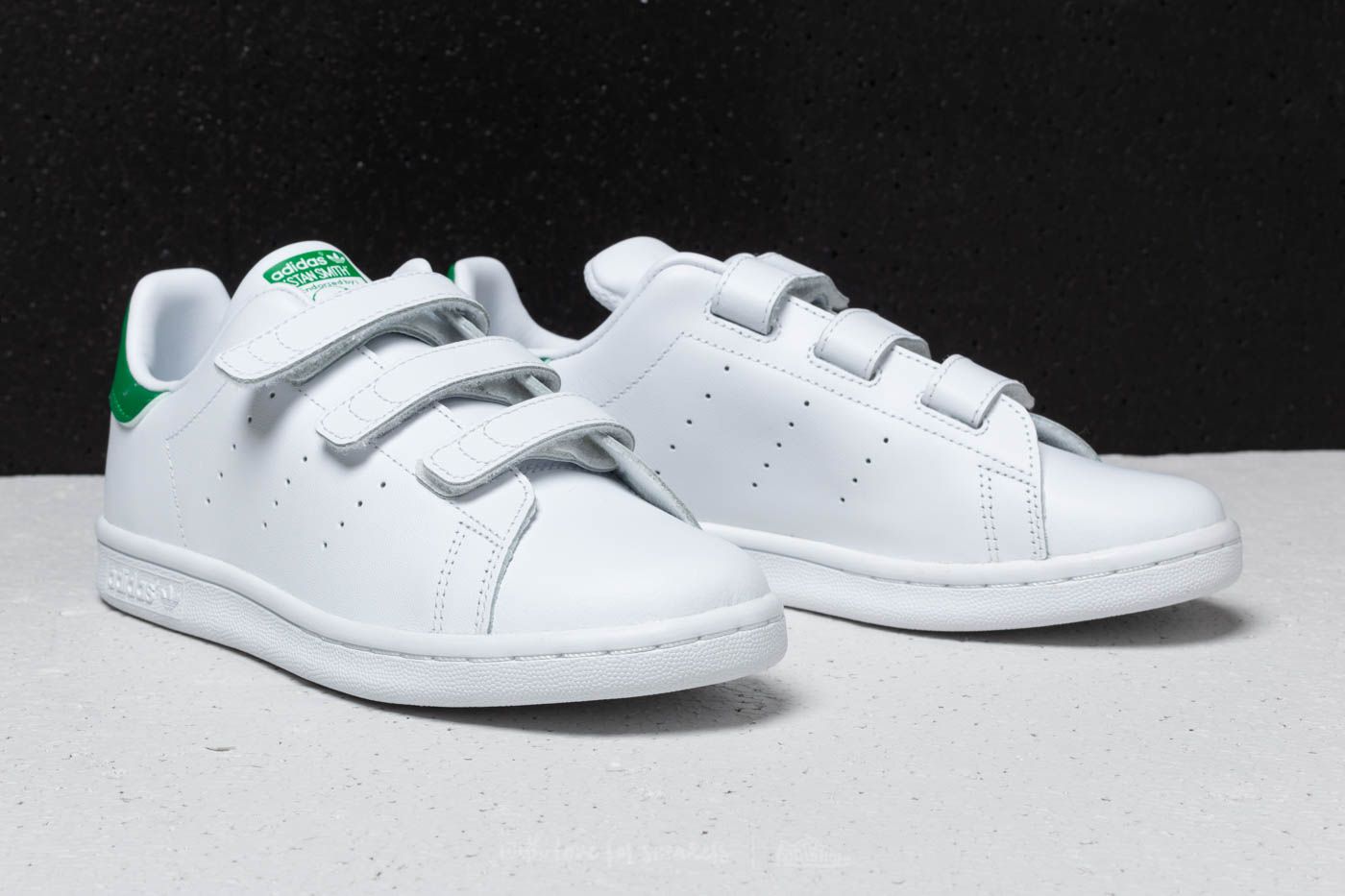Sneakers og sko til børn adidas Stan Smith CF C Footwear White/ Green